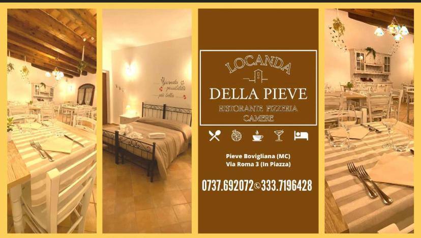Locanda Della Pieve Pievebovigliana Dış mekan fotoğraf